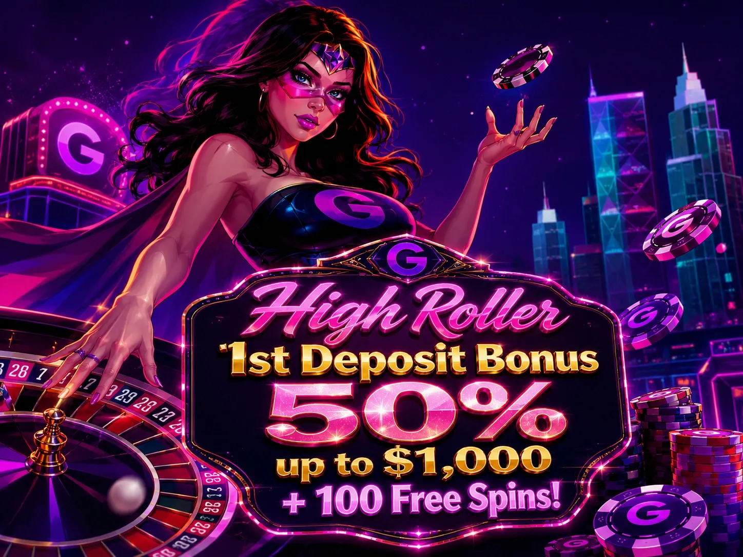 High roller deposit bonus